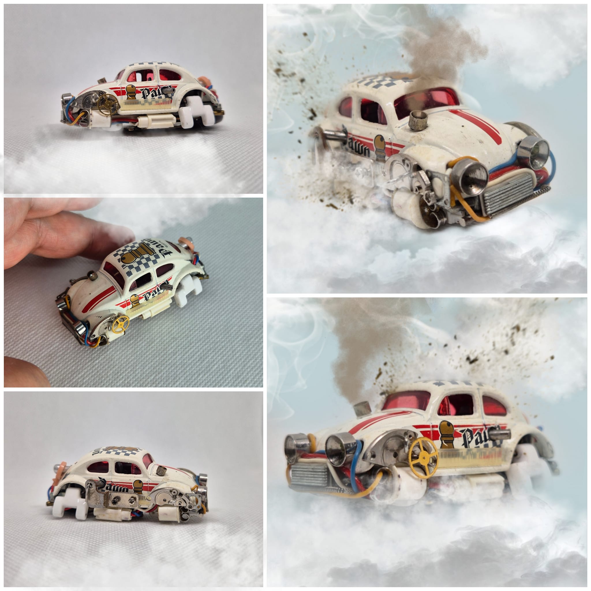 Bandai 1/20 VW Beetle Fire Bug kit