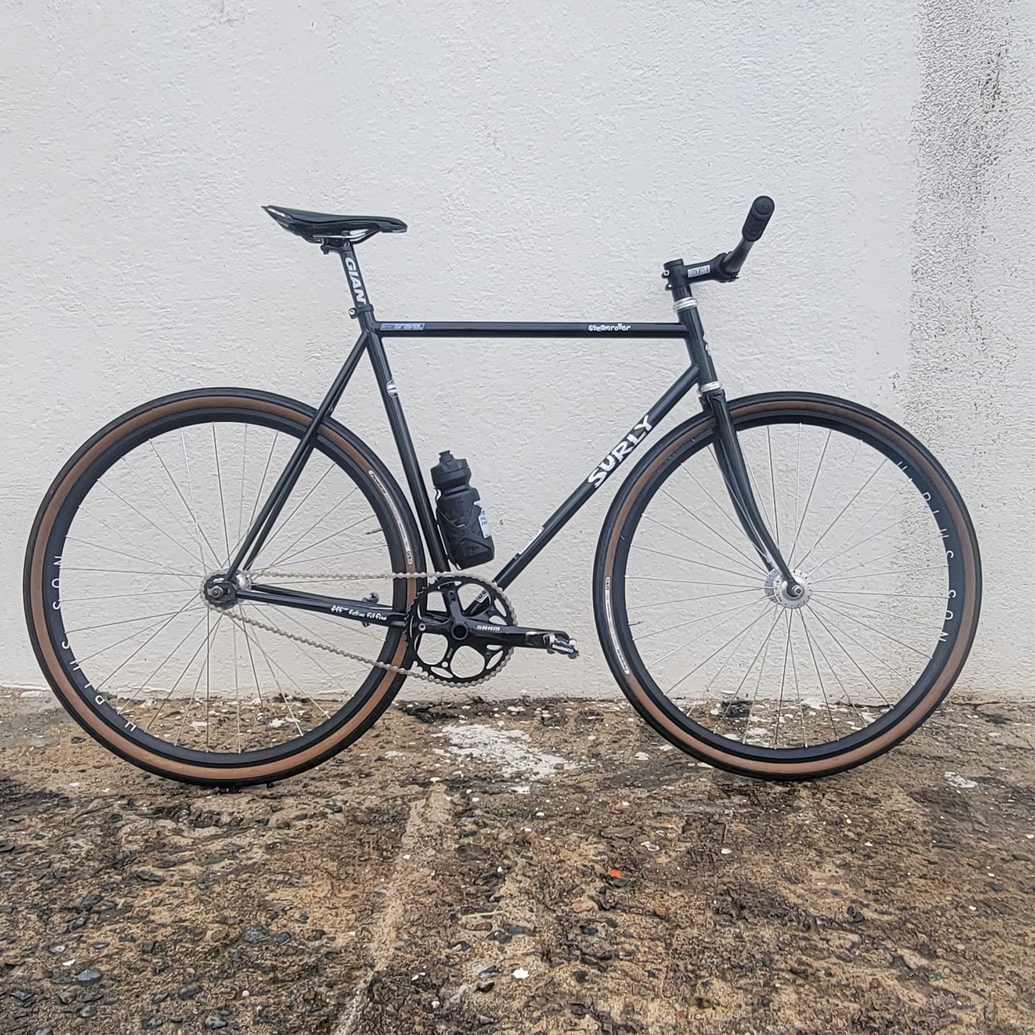 Riding a Surly Steamroller in the city?