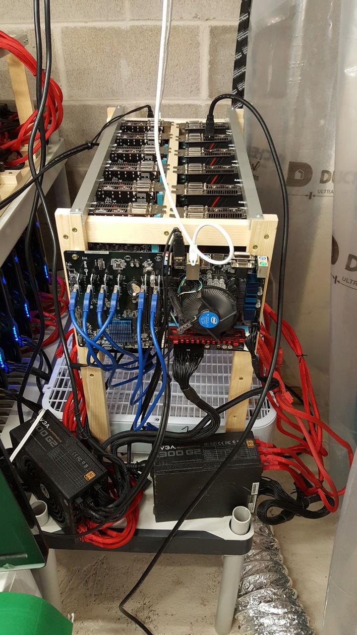 Eectrical - This image appears to be a custom-built cryptocurrency ...