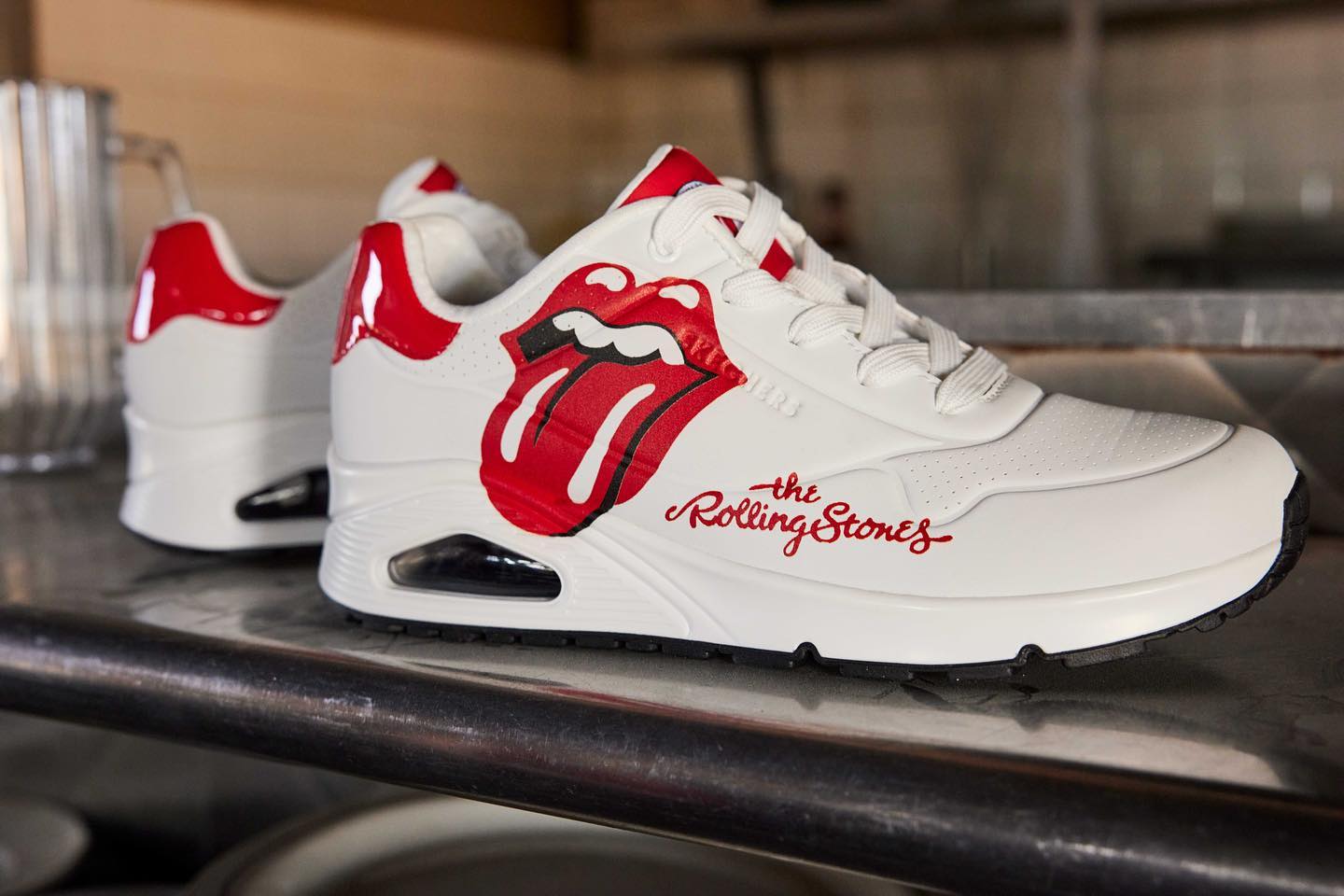 Skechers x The Rolling Stones have come together for a first of