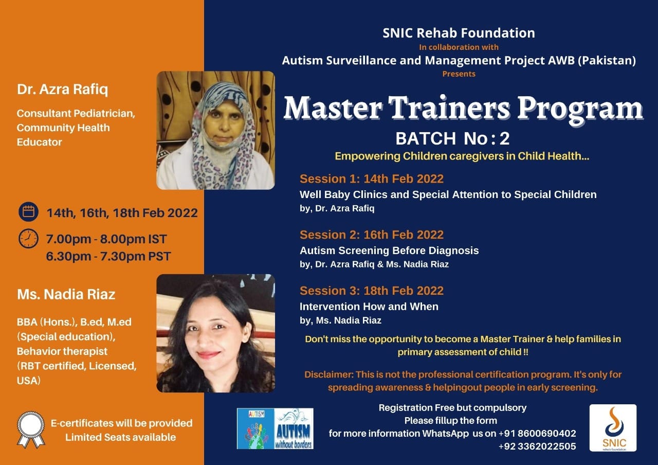 Ms. Nadia Riaz, Director Special... - Special Care Rawalpindi