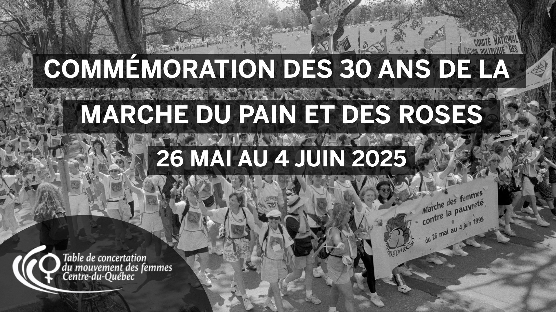La TCMFCQ vous invite à marcher pour honorer les 30 ans de la marche du ...