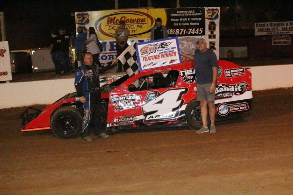 Lake - Ricky Arms(Glasgow,KY) led green-to-checkers, to pick up the win ...