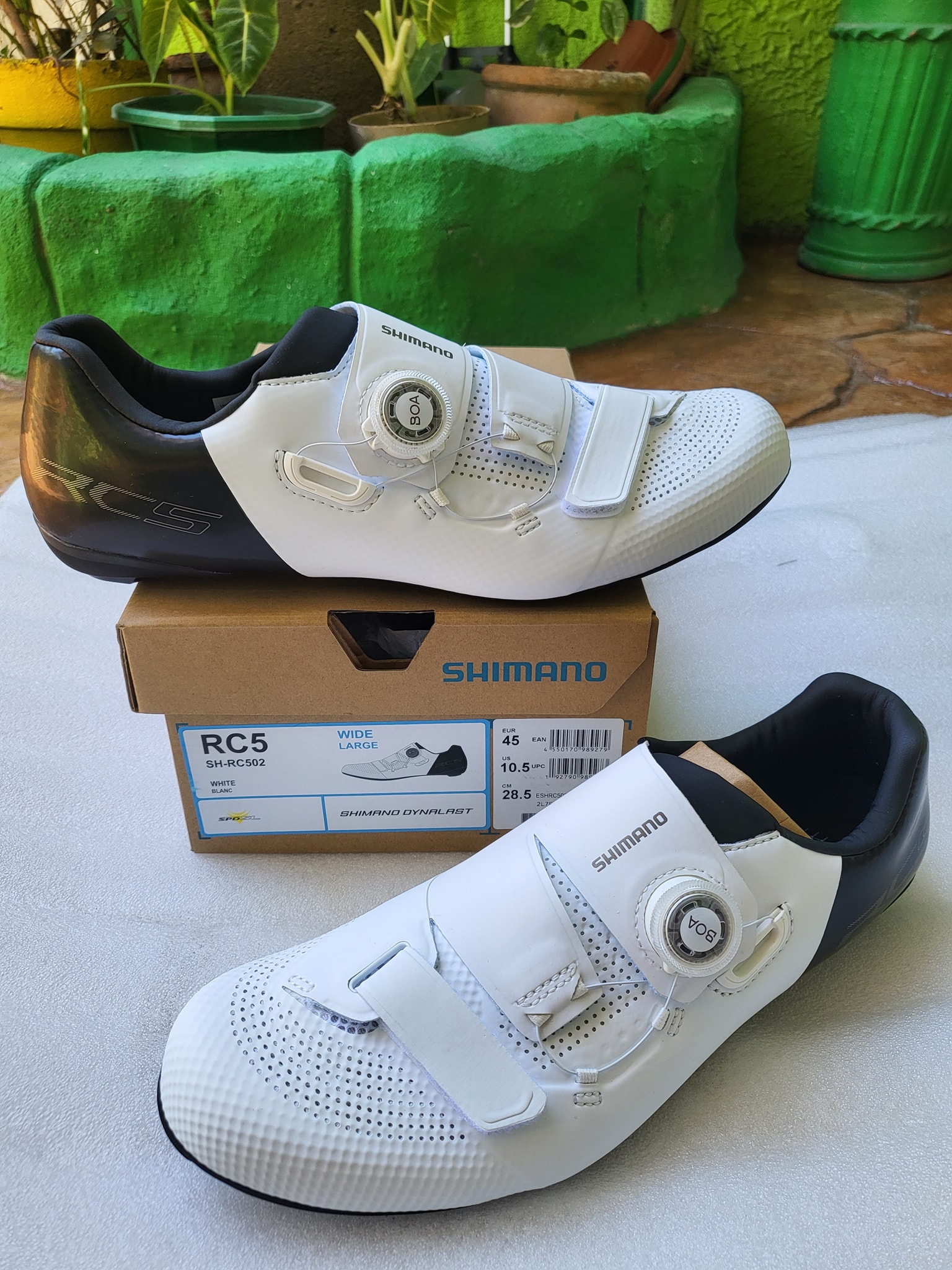 SHIMANO RC9 S-PHYRE White EU40.5 25.5cm SHIMANO RC9 S-PHYRE White 