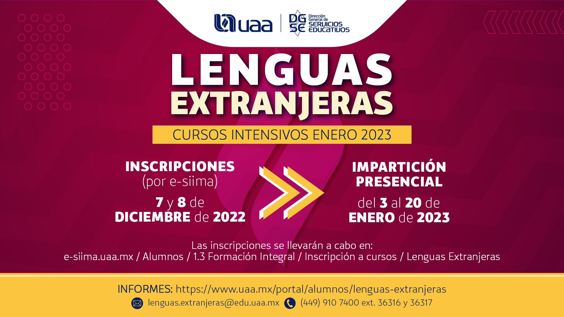 7 de diciembre inicia el periodo... - Formación Integral UAA