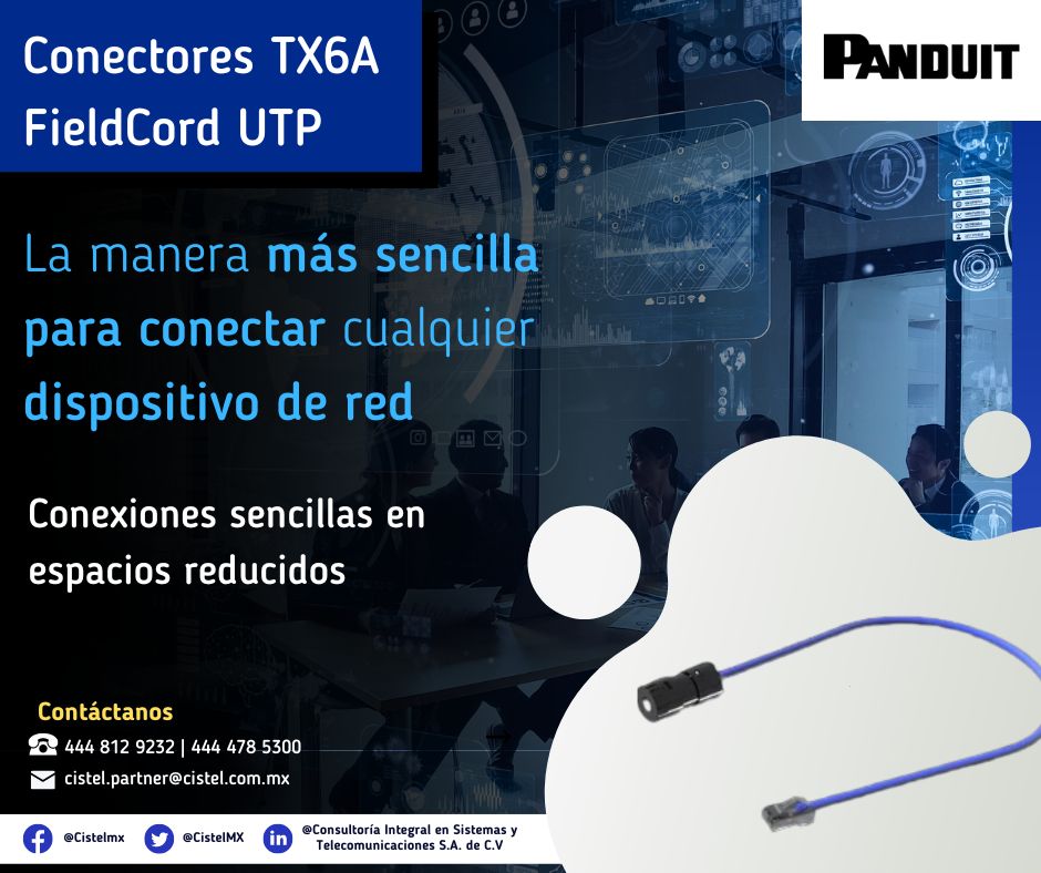 Cistel - 🔃El conector FieldCord™ resulta idóneo para...