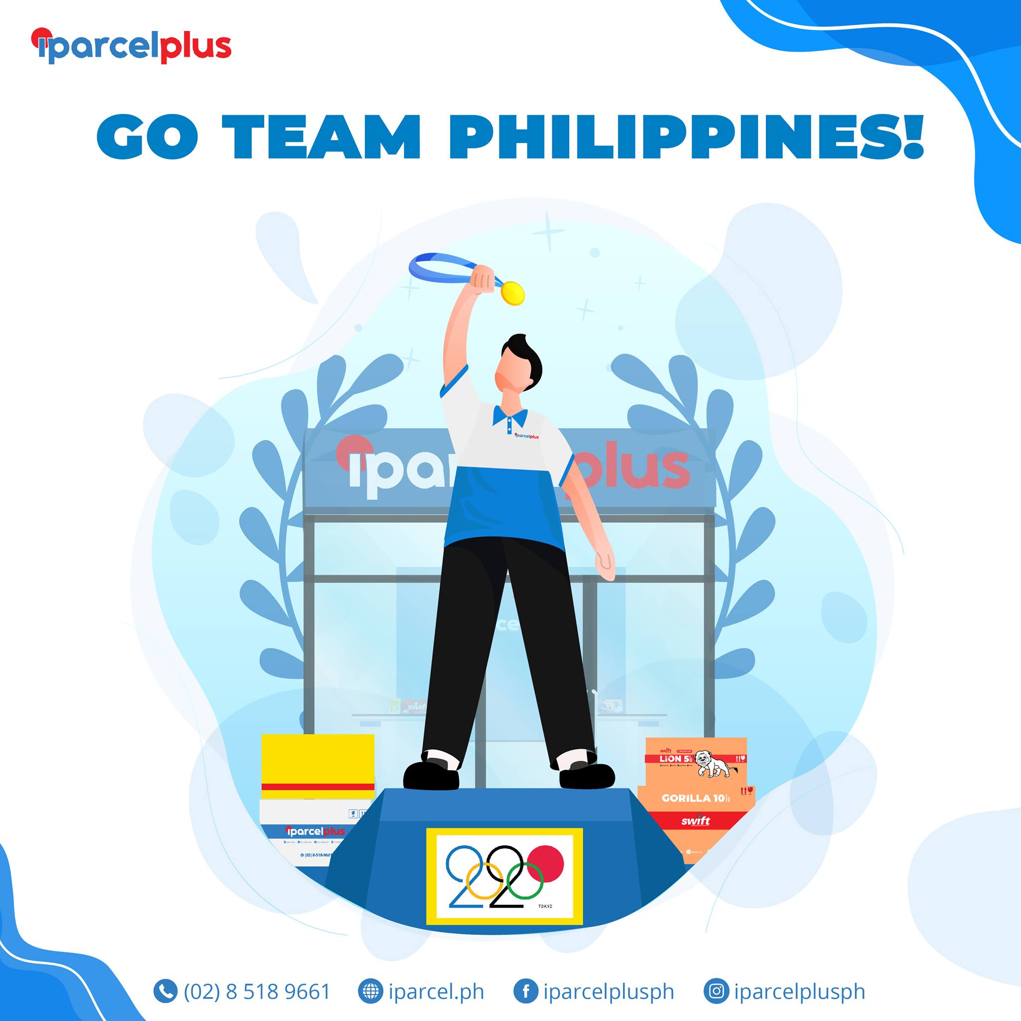 Iparcelplus PH - We support Team Philippines at the Tokyo... | Facebook