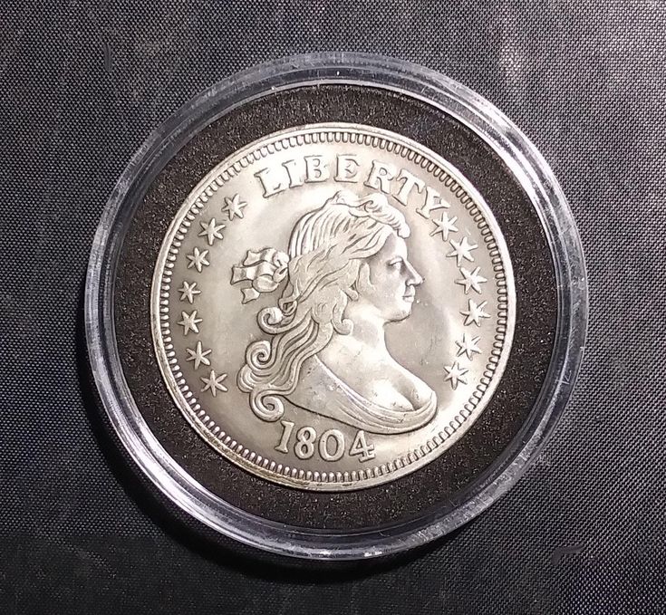 The 1804 Unisex Collectible Coin is a remarkable piece treasured