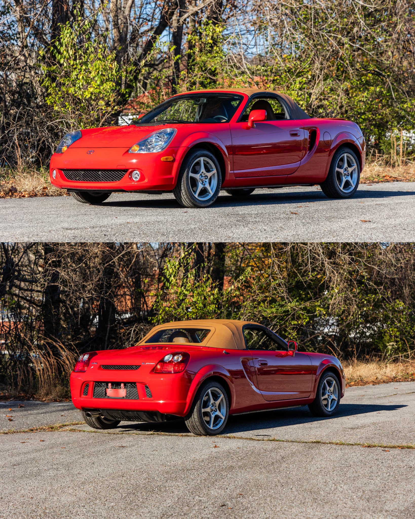 The 2005 Lexus MR200, based on the MR2 platform