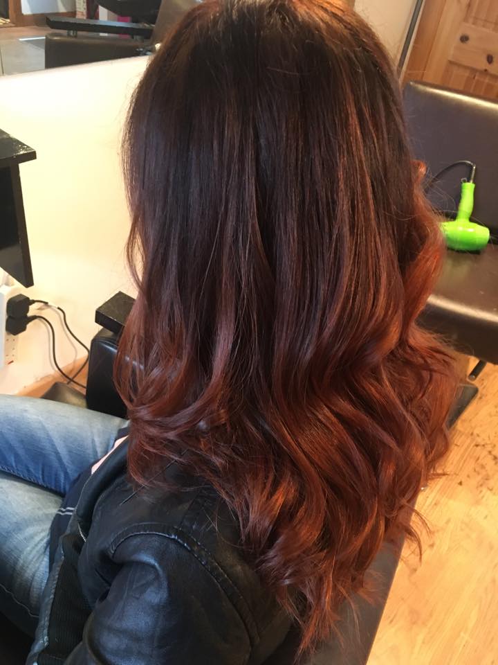 Look at this before and after 😍🍂 Hair by Jordan at Dhruva