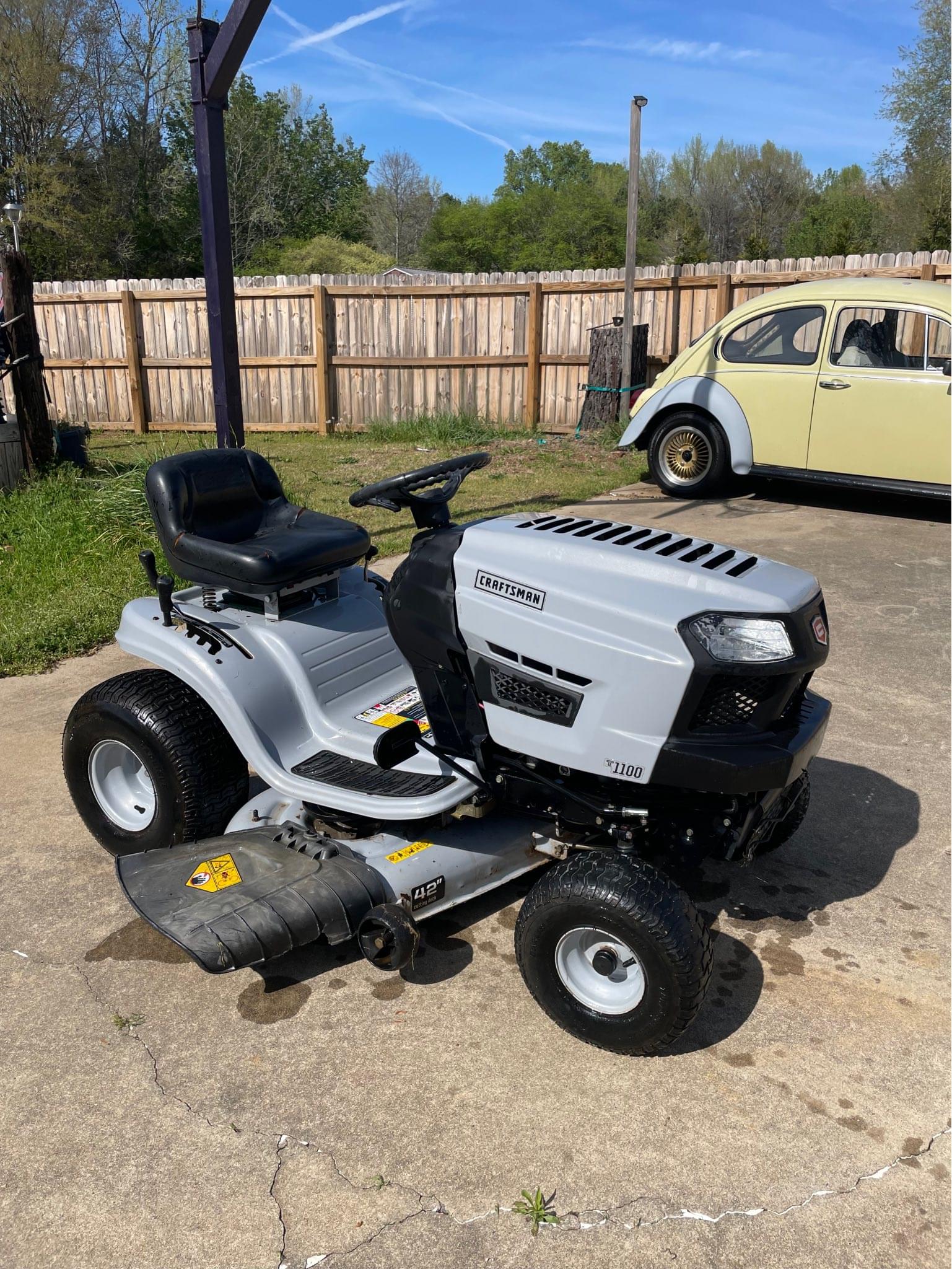 Craftsman T1100 Mower Lawn Mowers Rock Hill, South Carolina Facebook Marketplace