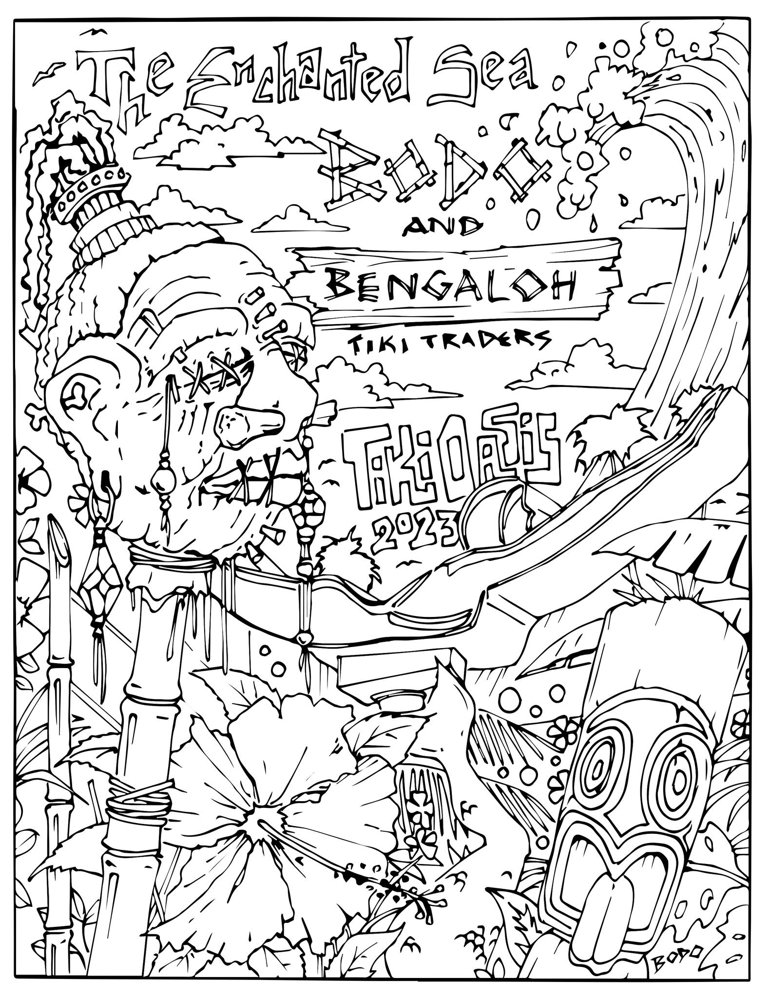 Graffitiki - Free coloring page for the BODO and Bengaloh... | Facebook