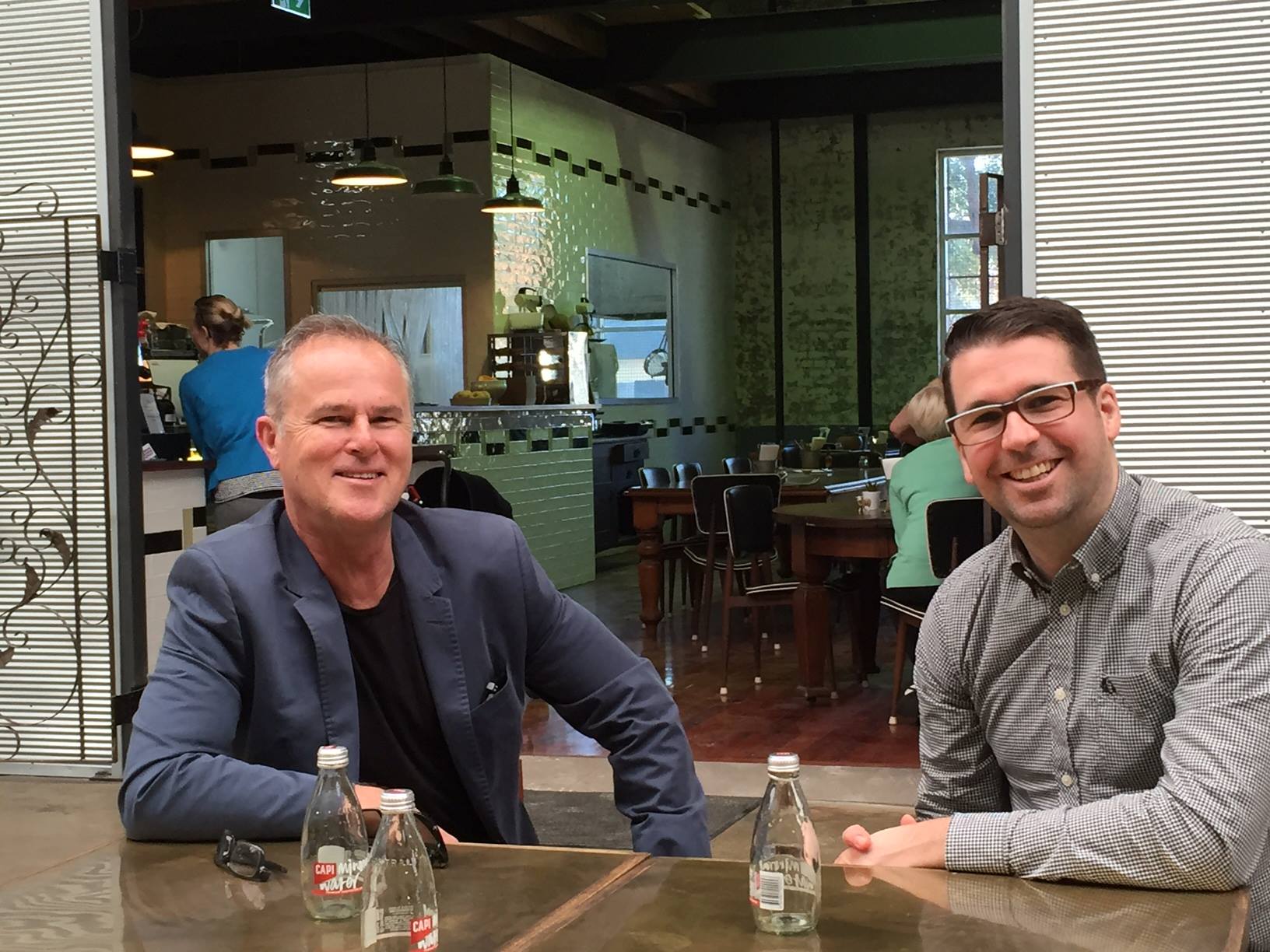 Deluxe Foods - Having a catch up with Ben Dutton from The... | Facebook
