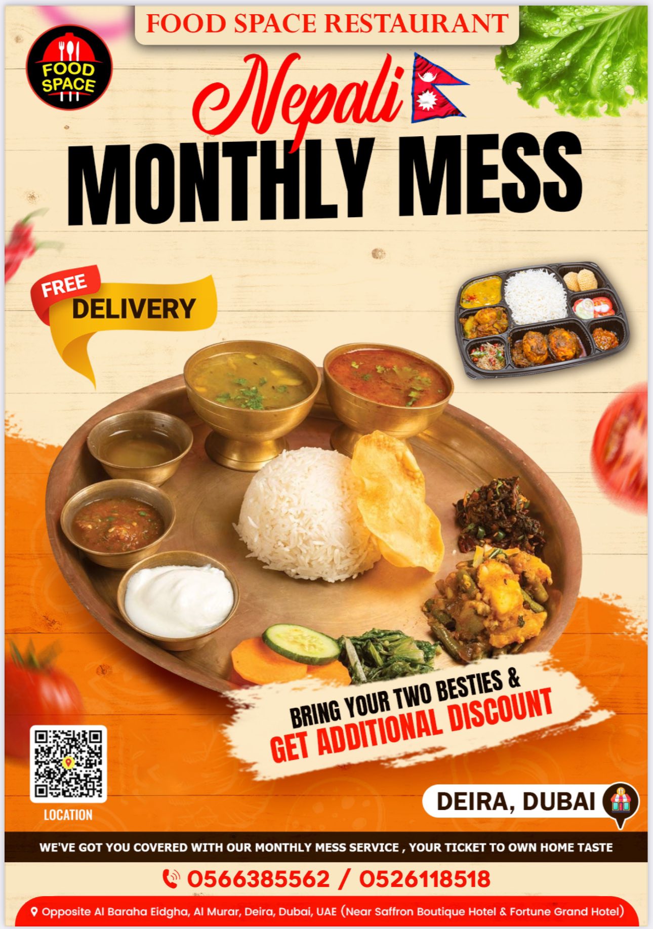 Monthly Mess & Tiffin in dubai | Monthly mess available for Barsha,Al ...
