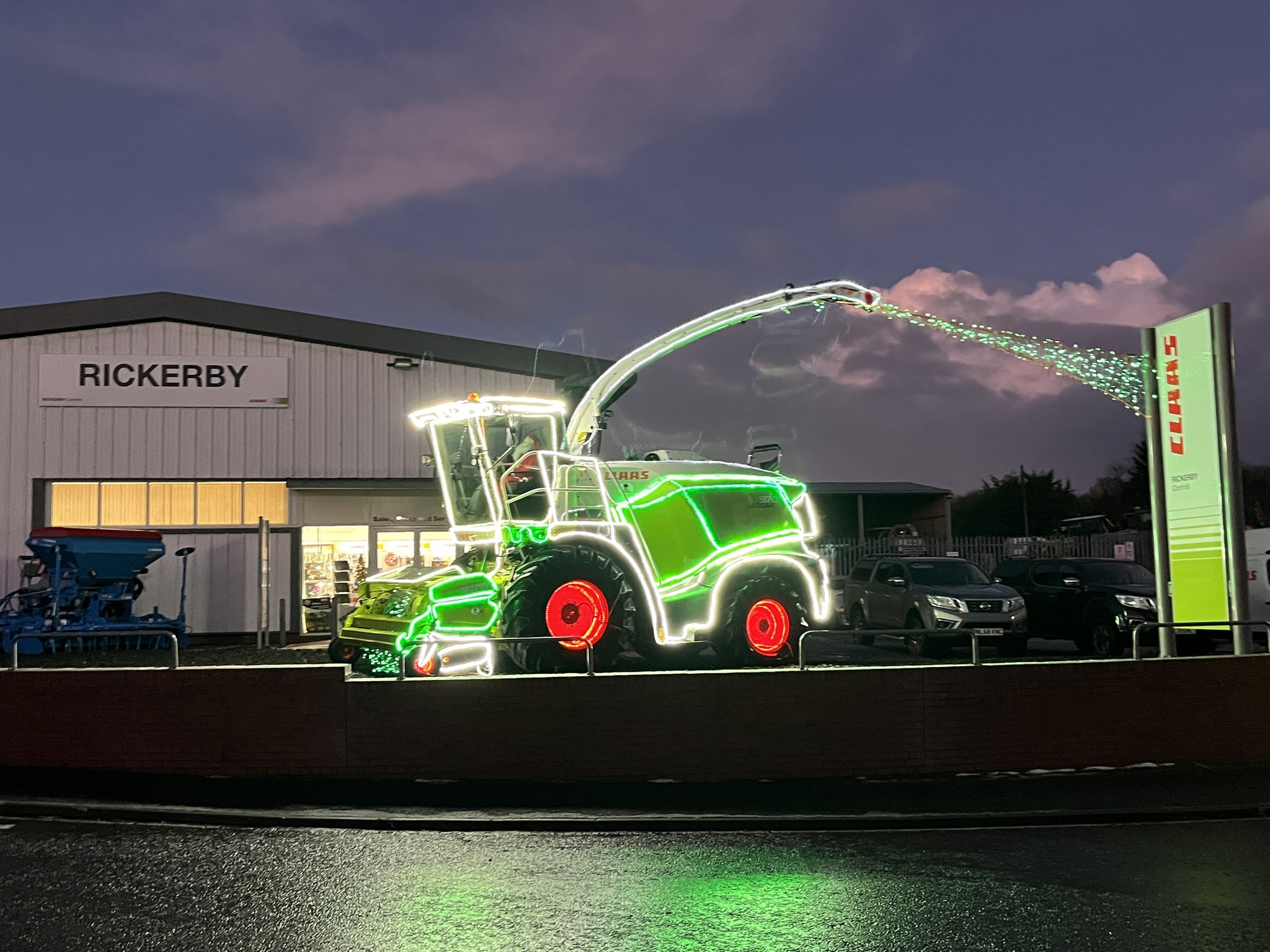 Rickerby Ltd - Even Santa 🎅🏻 has swapped his Deer for a... | Facebook