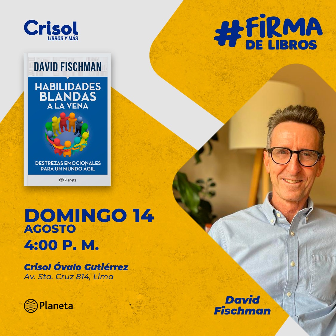 David Fischman - ☀️ ¡Buenas tardes a todos! Continuamos...
