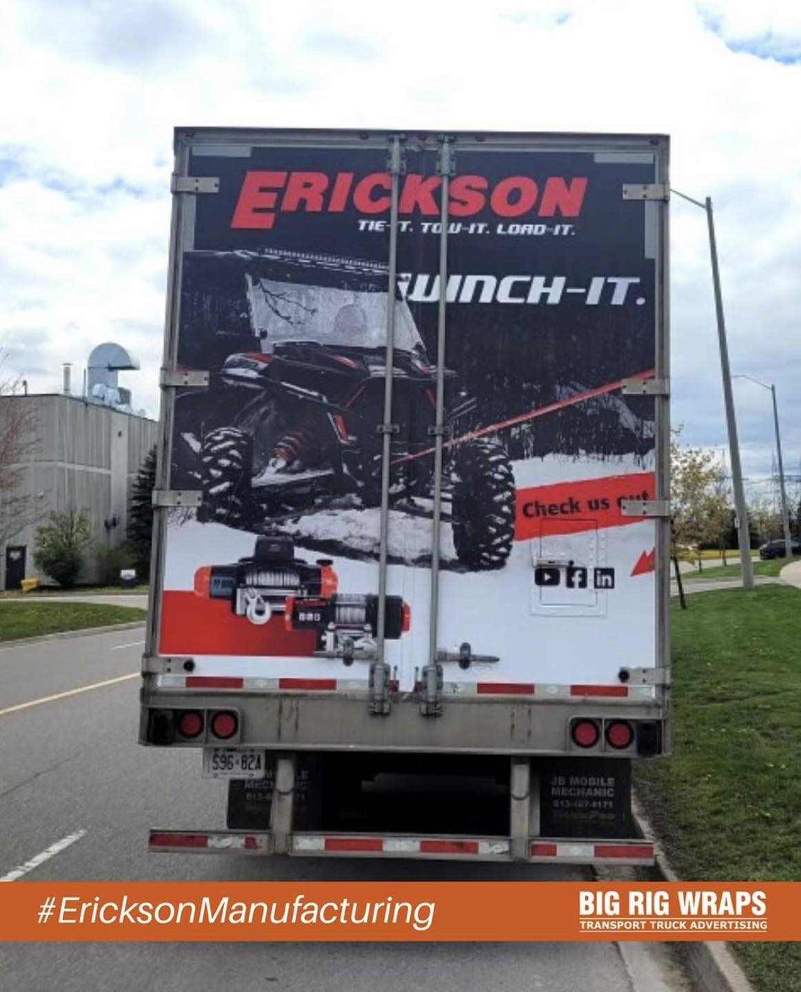 Proudly Serving Erickson... - Big Rig Wraps & Signs | Facebook