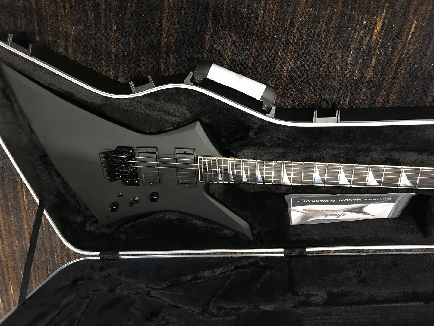 Jackson Kelly guitar with EMG 81 and 85 pickups