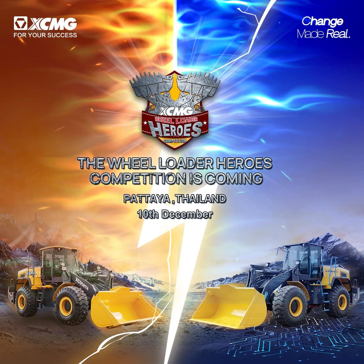 XCMG - #WheelLoaderHeroes The Wheel Loader Heroes Competition is coming ...