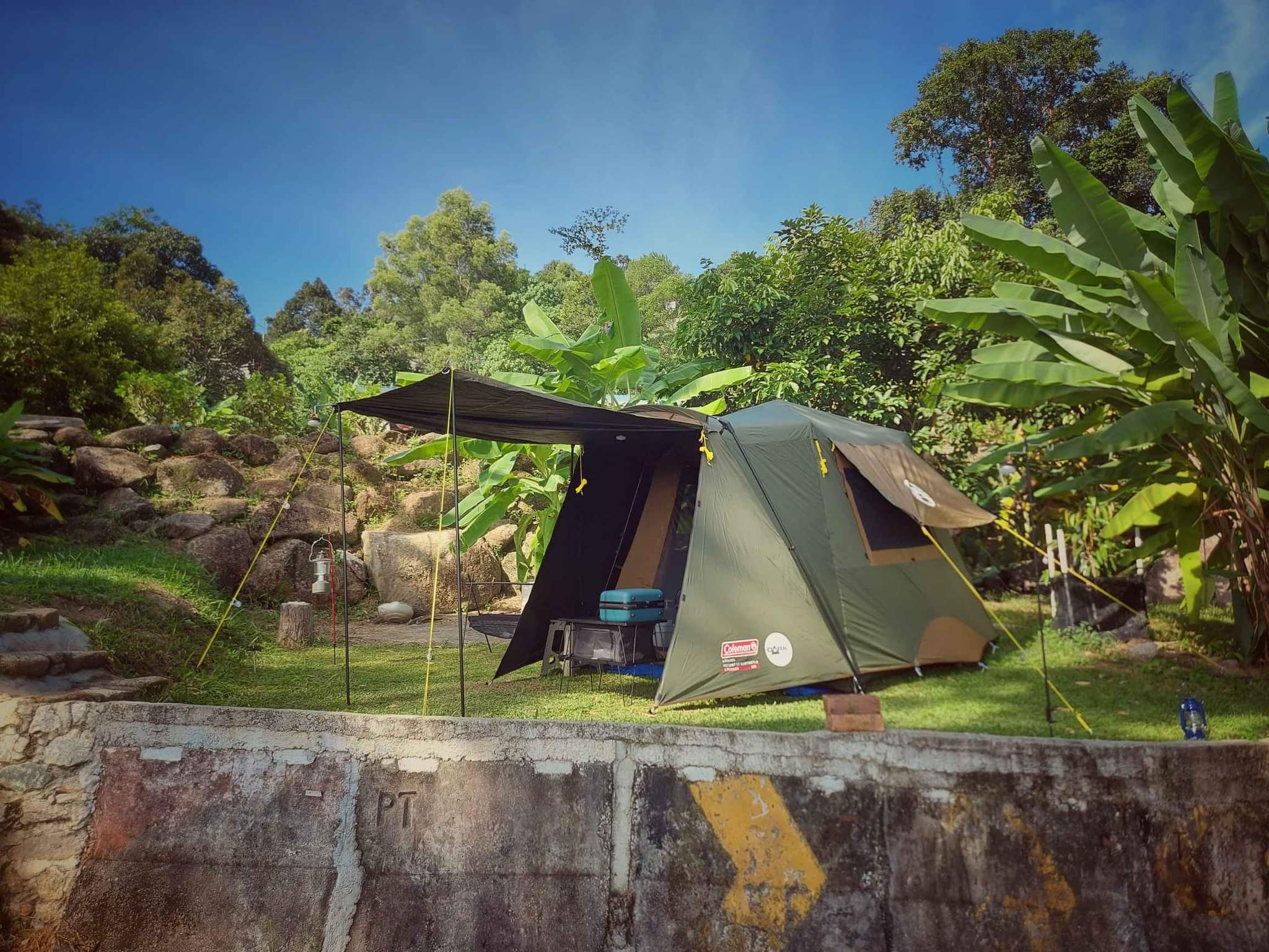 zelt für heckklappe berlingo Heckzelt Sandcrest S Busvorzelt passend f aos-climate Size:200 cm Reimo Tent Technology Sonnenvorda