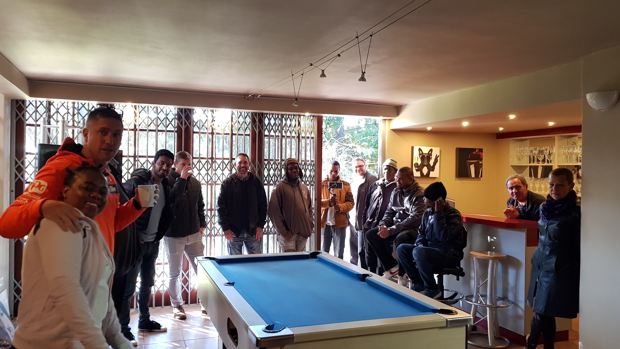 Electrosonic SA - The team bid Adheer Rampath farewell,...