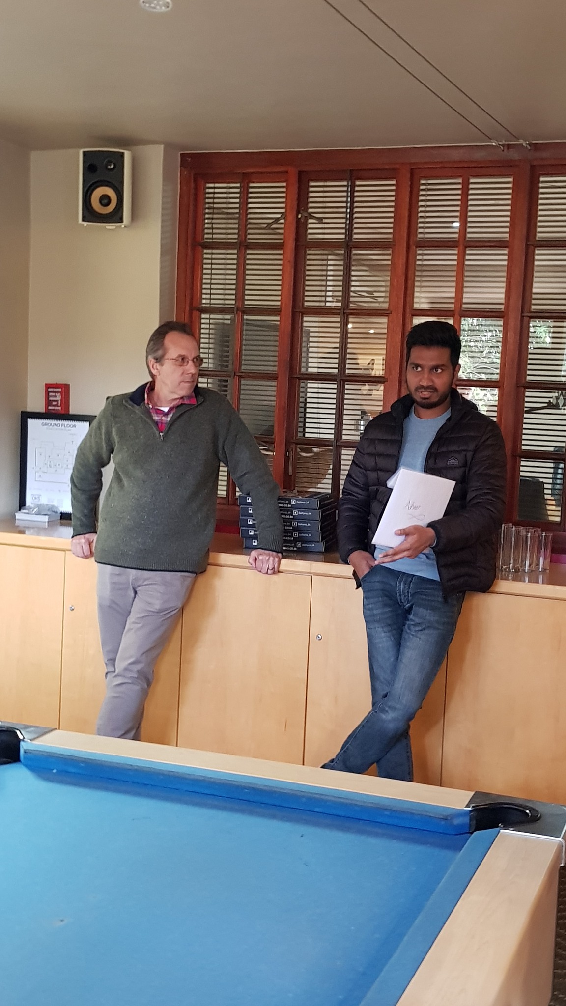 Electrosonic SA - The team bid Adheer Rampath farewell,...