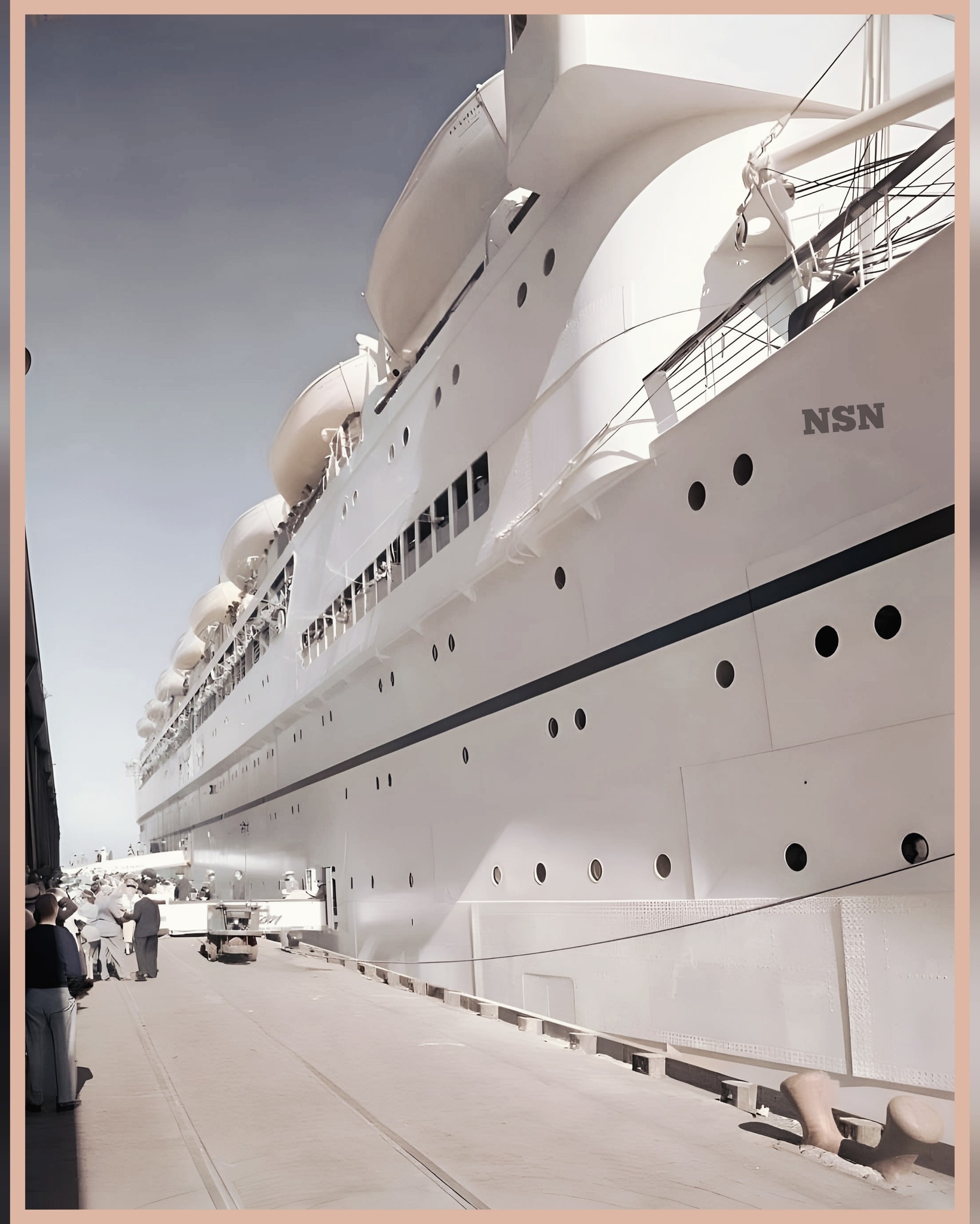 The SS LURLINE sailed all year from San Francisco and Los Angeles 