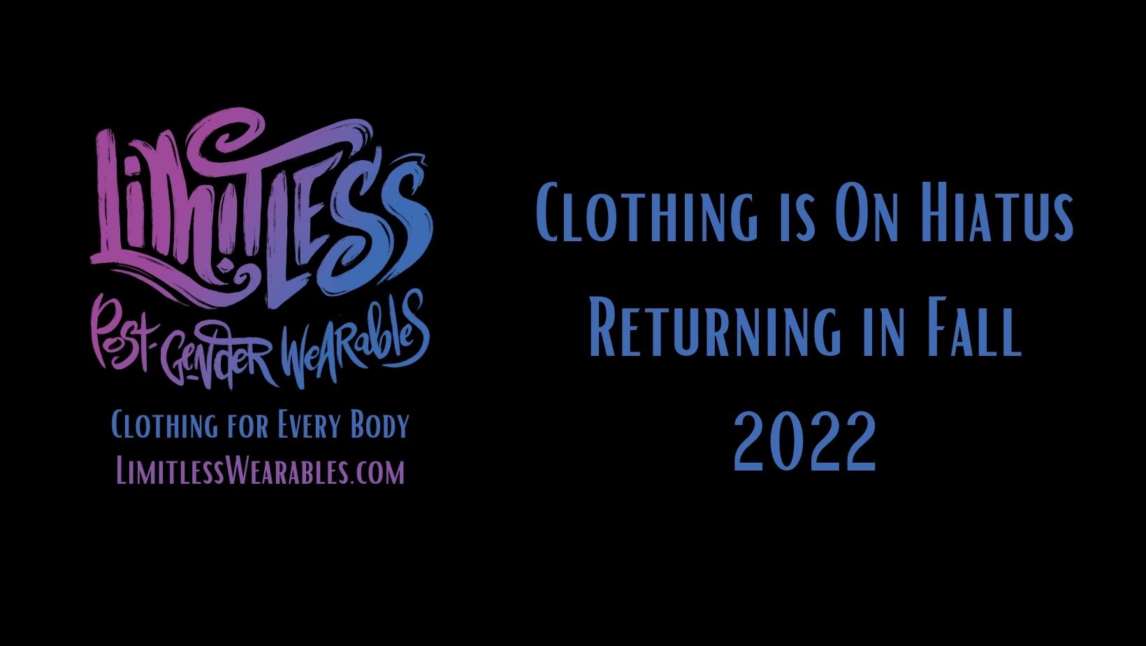 Limitless Post-Gender Wearables | Portland OR