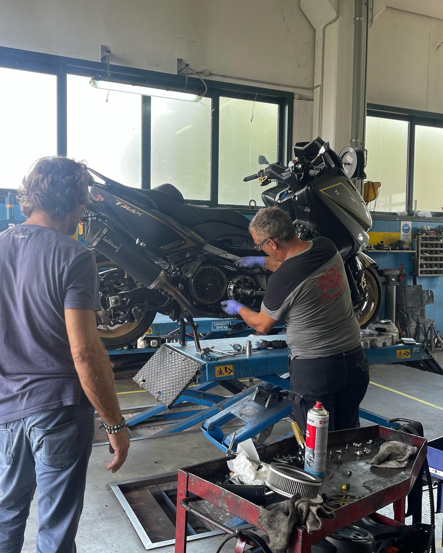 Morello Racing - T max 530 black max Regolazione taratura... | Facebook