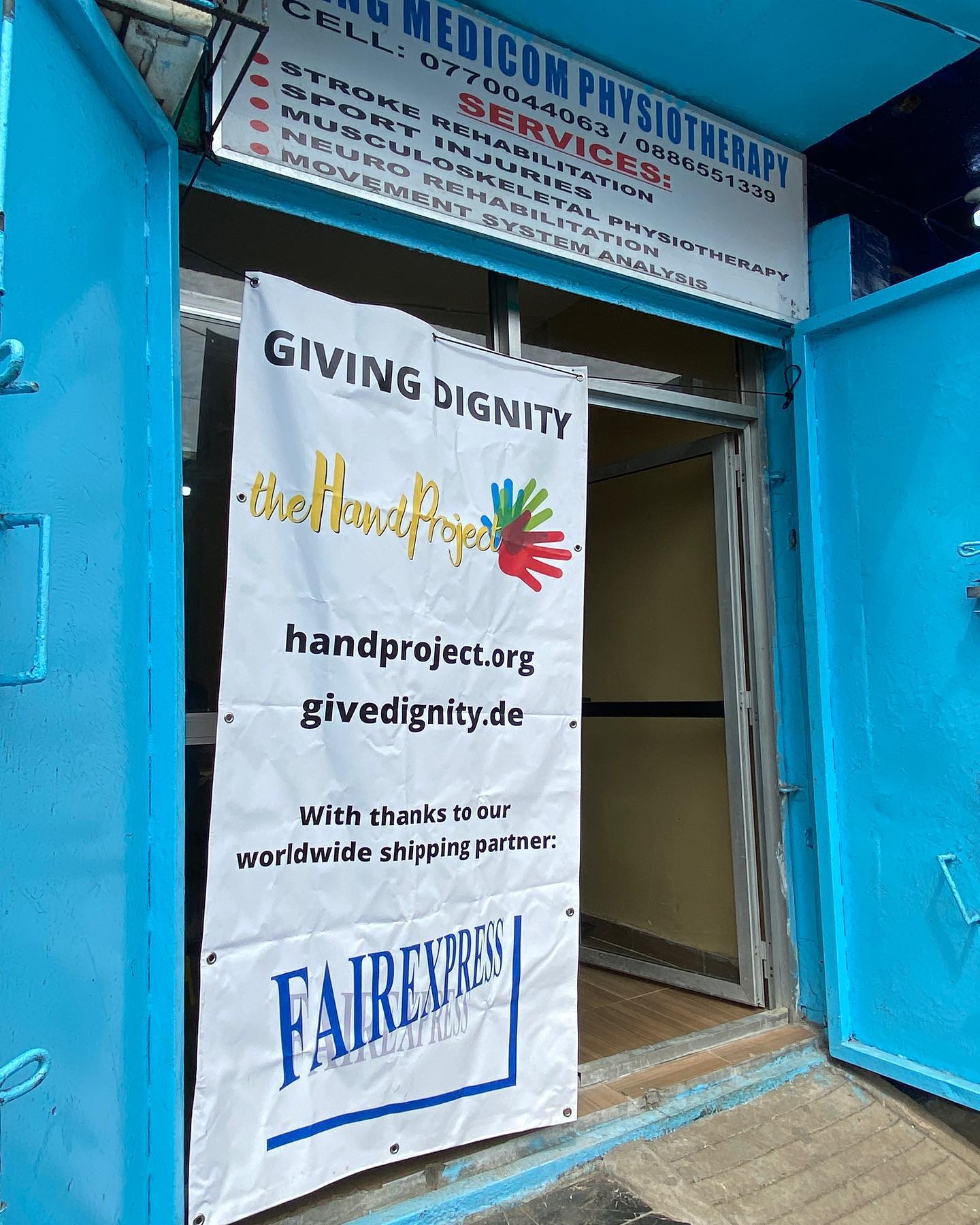 Proud to announce the opening of our... - The Hand Project