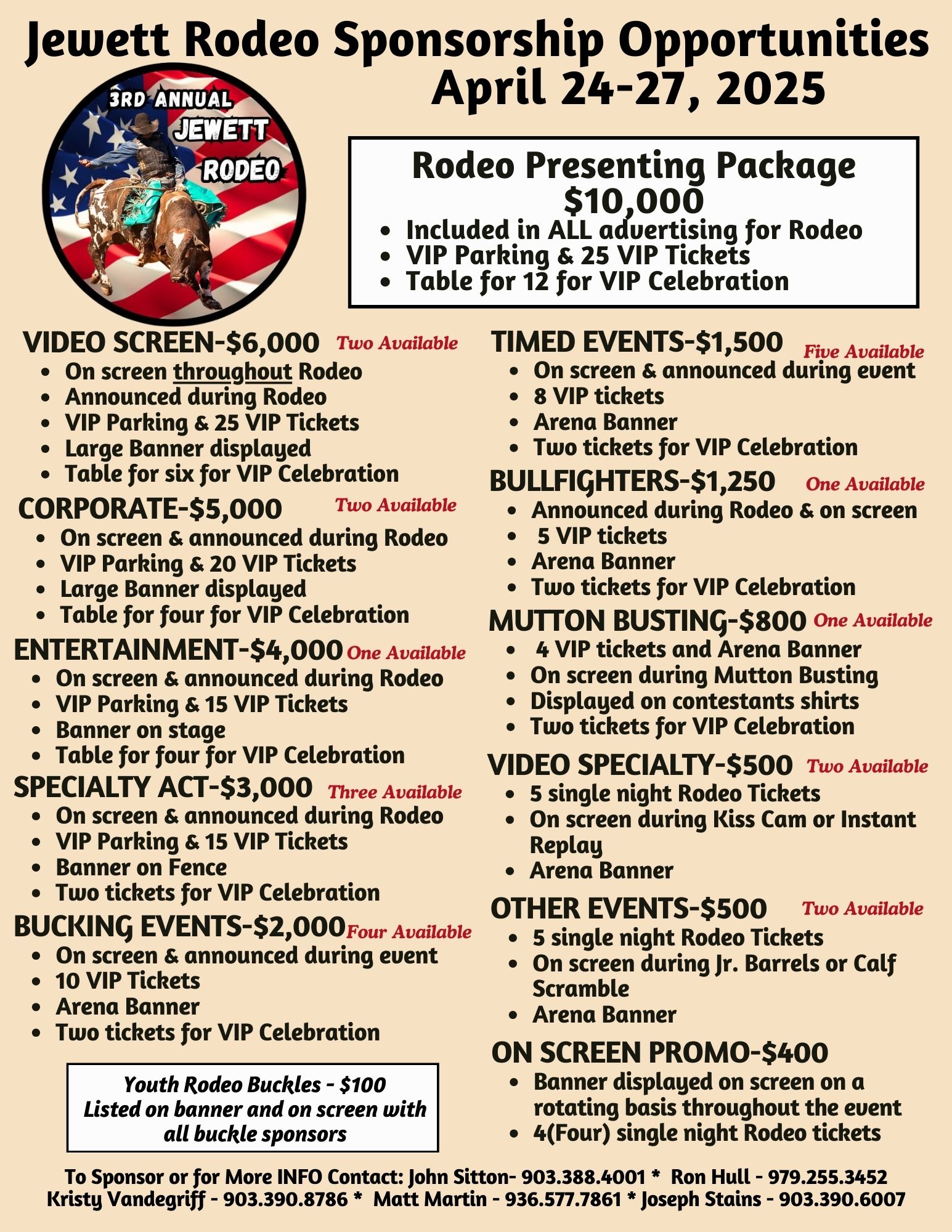 Champion Rodeo Company