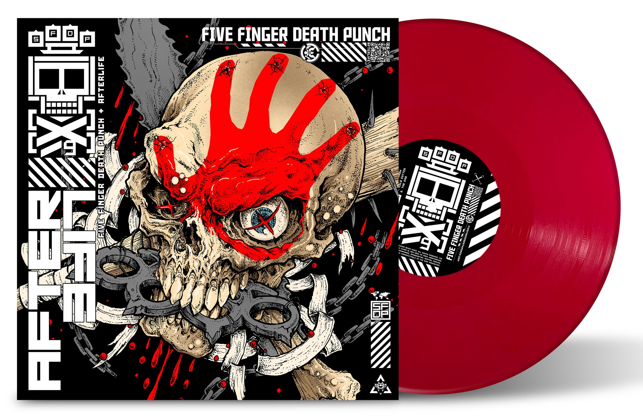 Five - Limited edition exclusive AFTERLIFE red vinyl available now