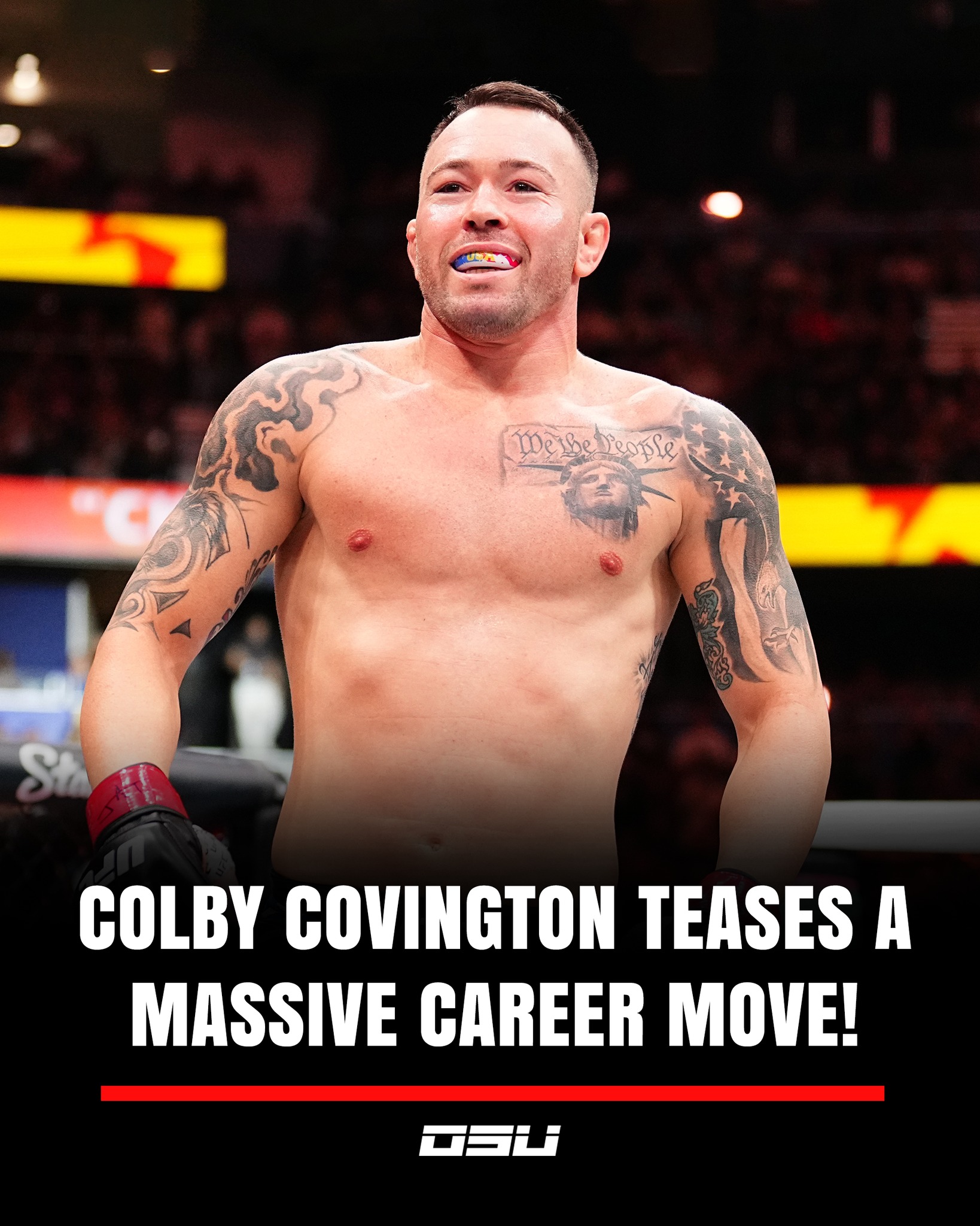 One - Colby Covington's potential move to WWE. 🤔 More details 👉: https ...