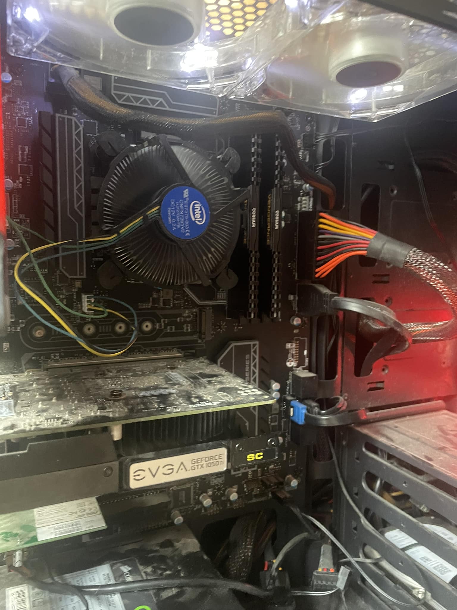 How to troubleshoot a PC build with a GTX 1050 Ti and an i5-9th 