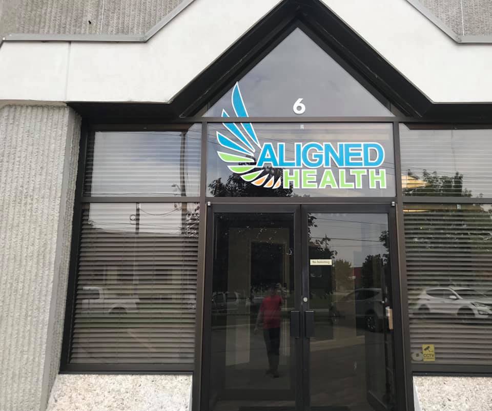 Aligned Health - Sneak peek! Our signage just went up today at our NEW ...