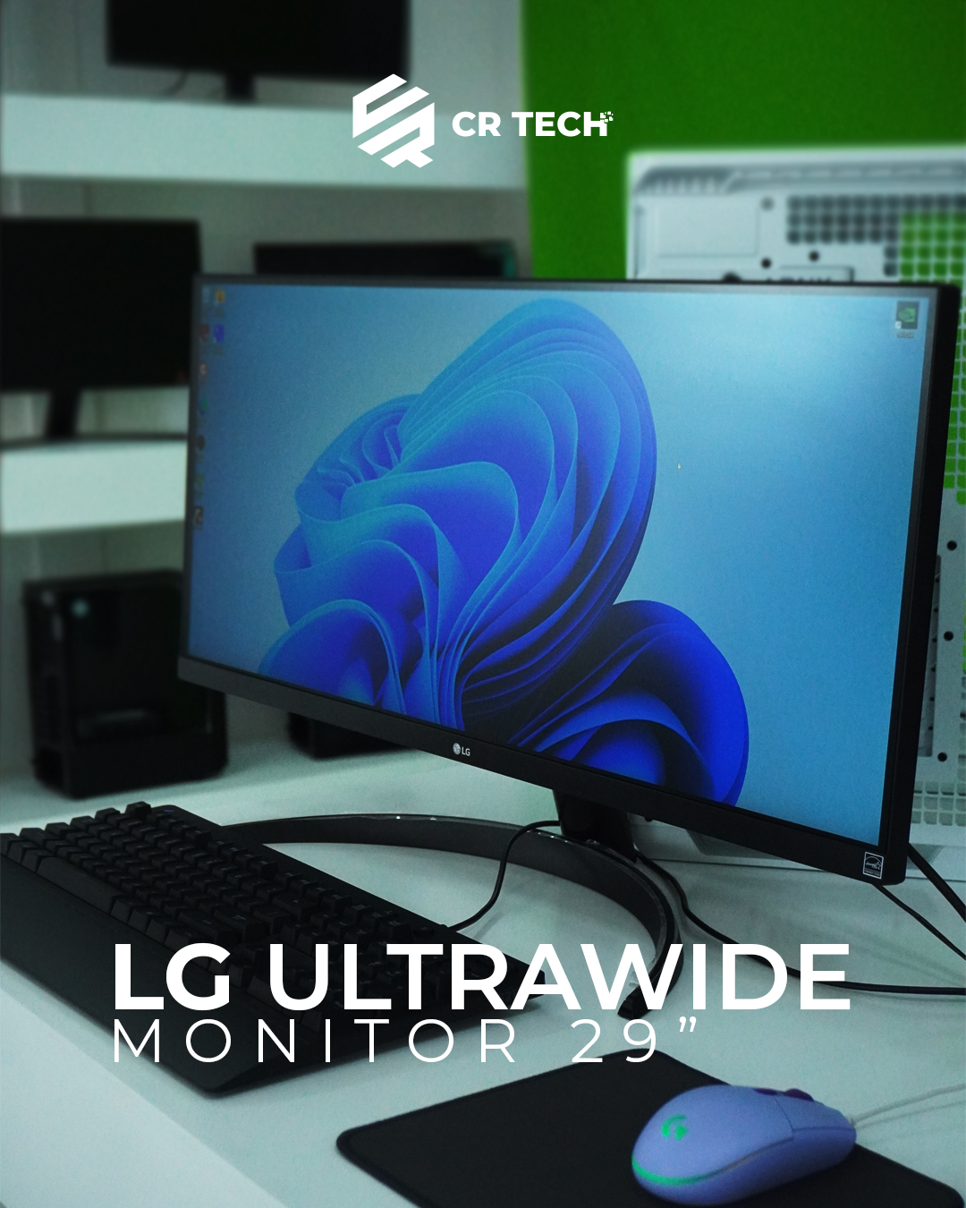 CR Tech - 🖥️🌌 Monitor LG UltraWide 29 🖥️🌌 • Más espacio... | Facebook