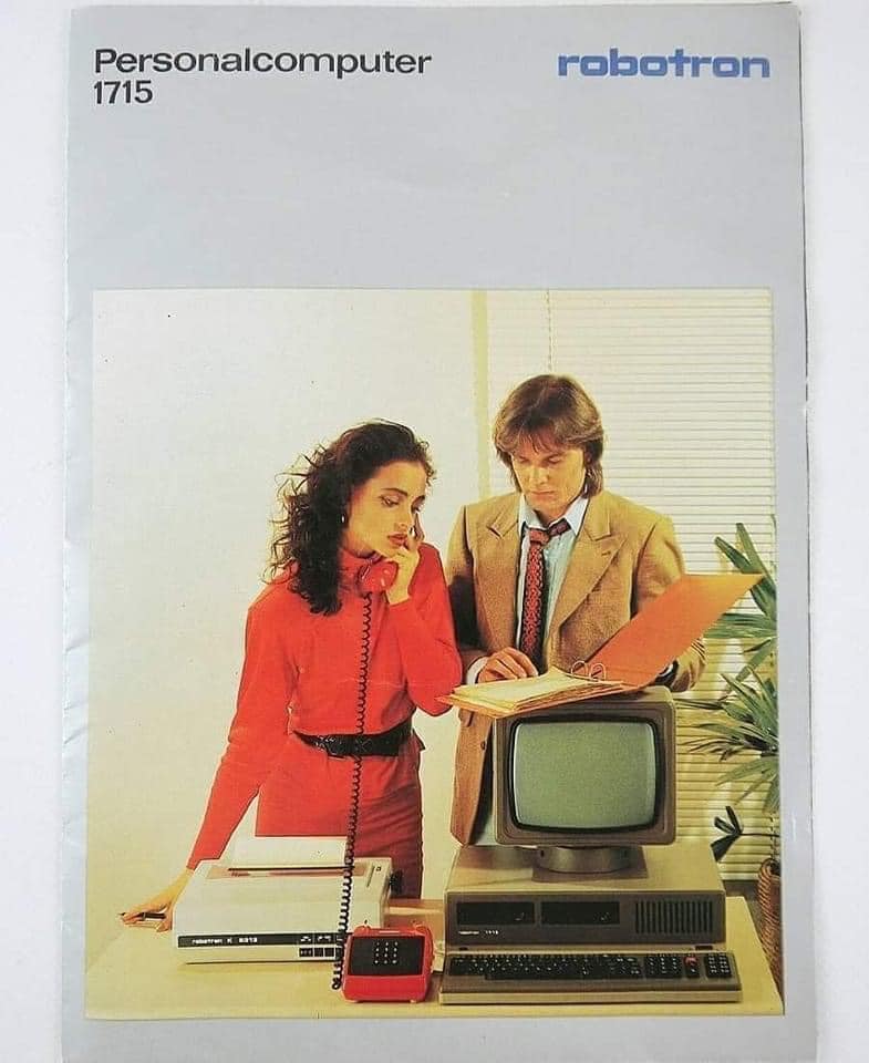 VEF Mikro 1025 Soviet computer, 1980s.