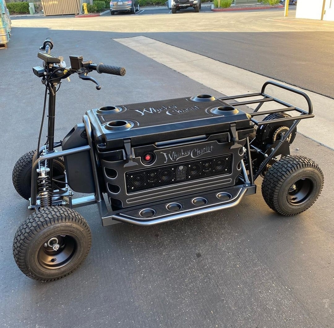 SuperFly Autos - The Whiskey Chariot ride on cooler. Via...