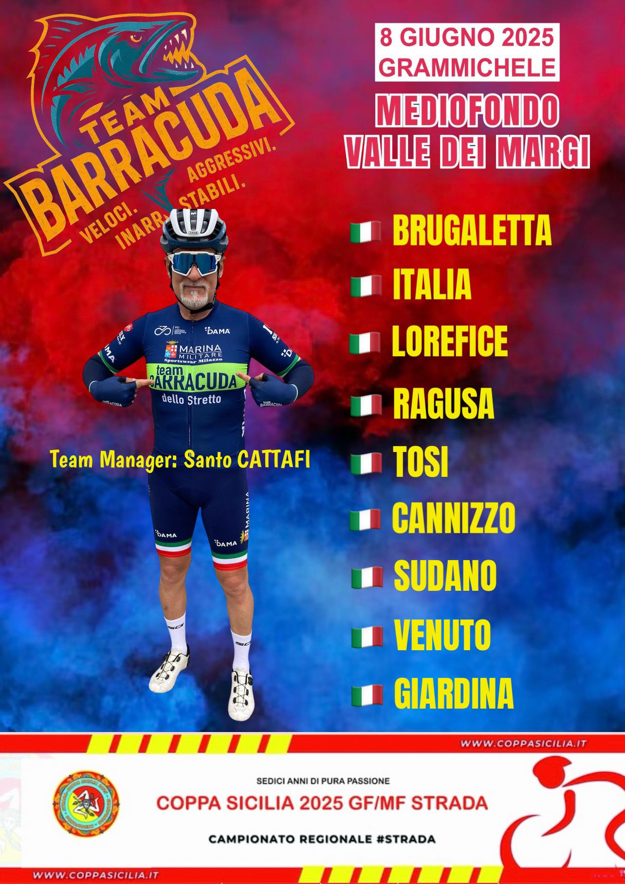 Team Barracuda dello Stretto - Marina Militare