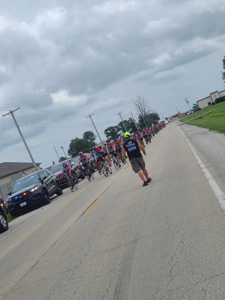 Final leg. Thank you for following... - Cycle Across Illinois