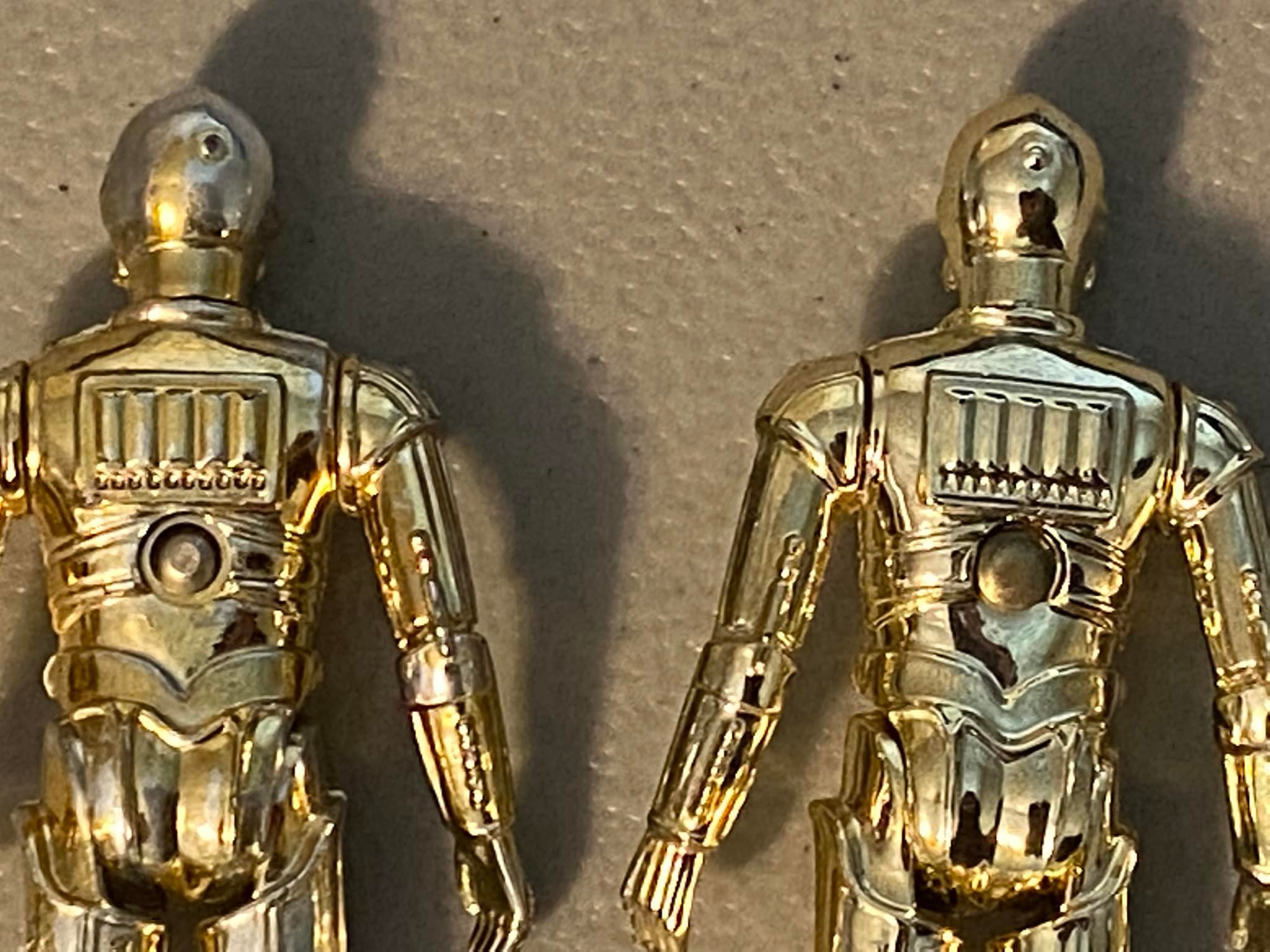 So perhaps an interesting observation. I know the ESB C-3PO