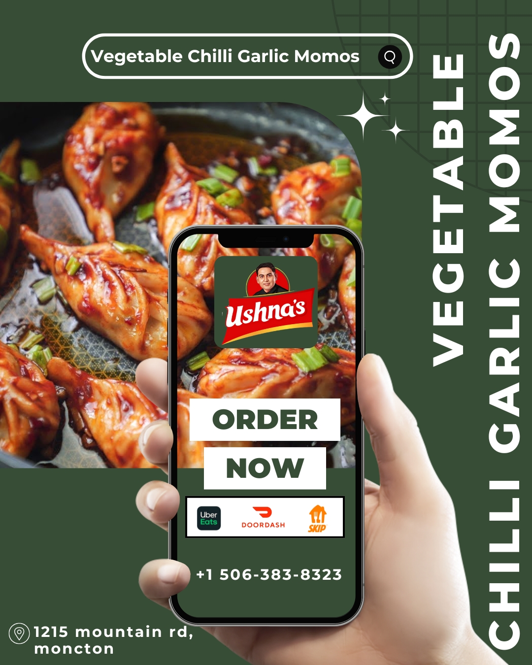 Ushna's - 🌶️ CHILLI GARLIC MOMOS = FLAVOR EXPLOSION! Get ready to fall ...