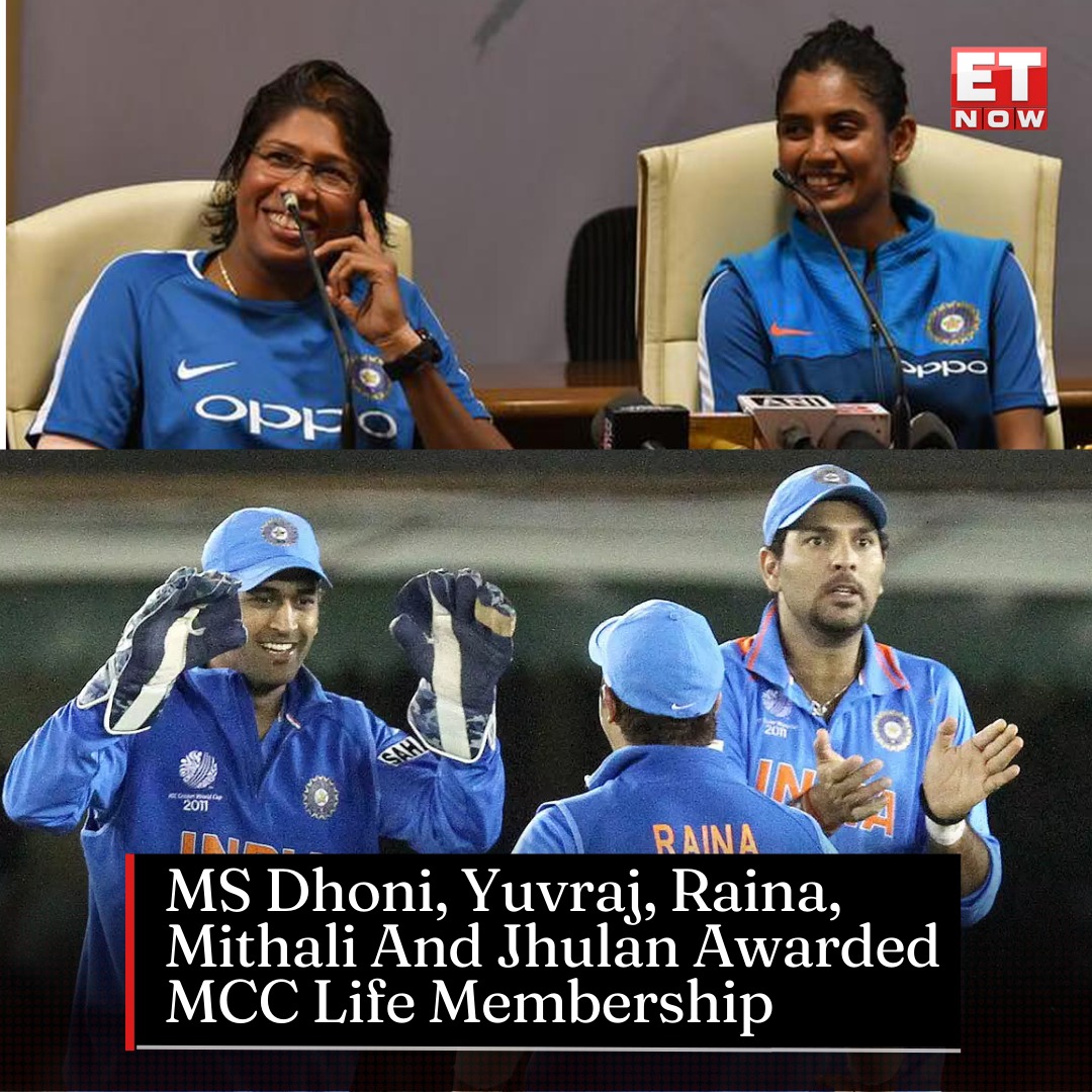 ET - Five top Indian cricketers - Mahendra Singh Dhoni, Yuvraj Singh ...