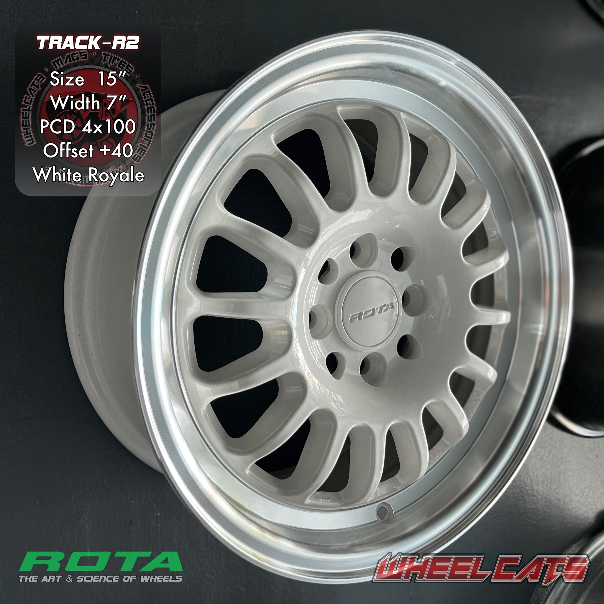 WheelCats - Rare Classic Comeback 🔥 ROTA TRACK-R2 15x7 in... | Facebook