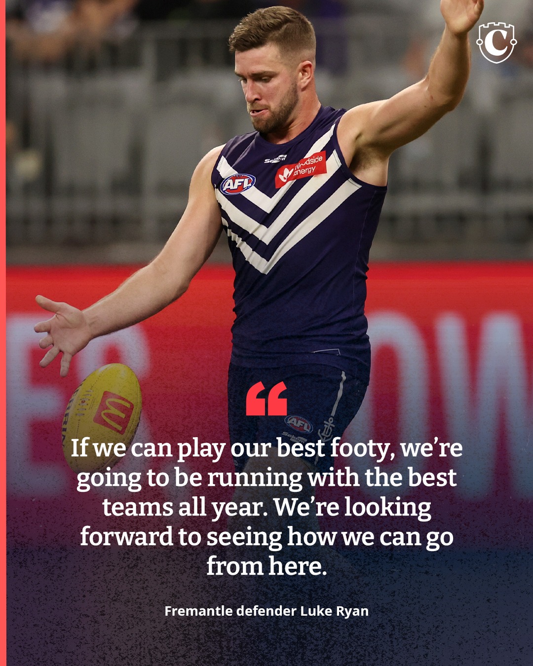 CODE Footy - Luke Ryan on his mindset and the club’s bid...
