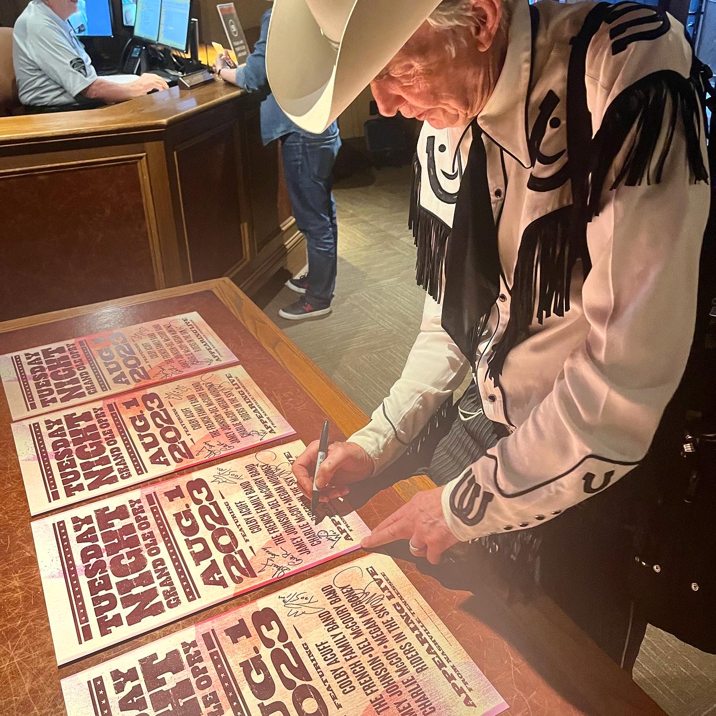 Grand Ole Opry - Pre-show priorities: ️ Check in with...