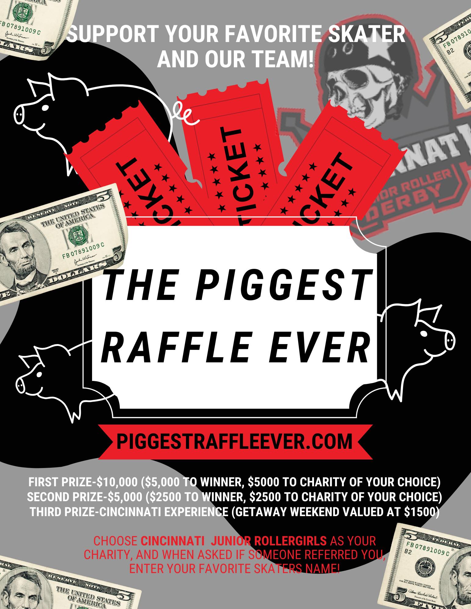 Cincinnati - 🐷 SUPPORT OUR TEAM! 🐷 Visit piggestraffleever.com to ...