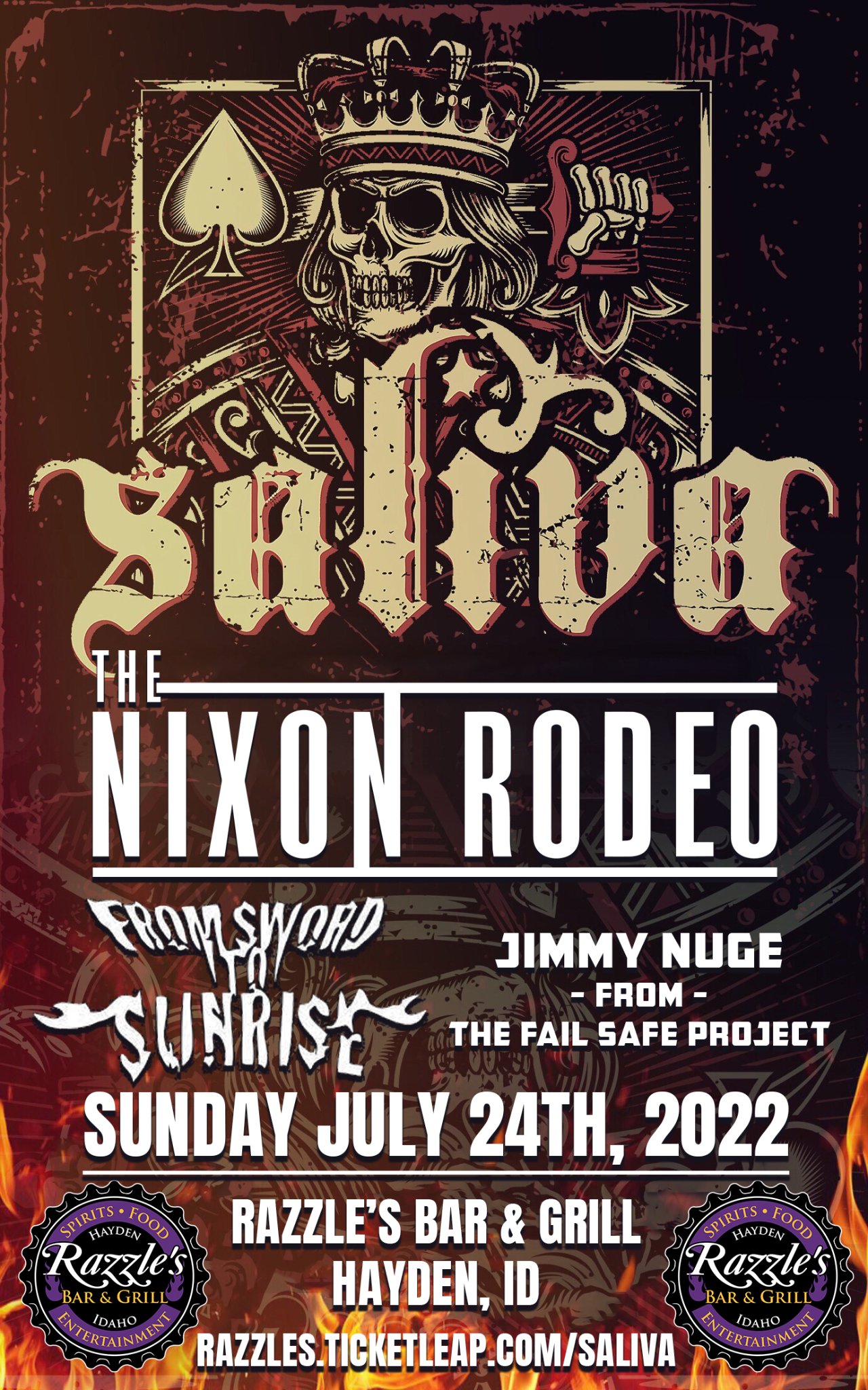 The Nixon Rodeo - The stage has been calling our name and...