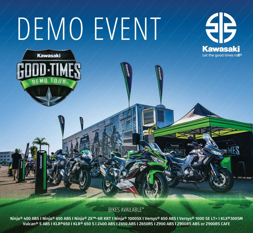 Kawasaki motorcycle owners wanted for static display at Jersey