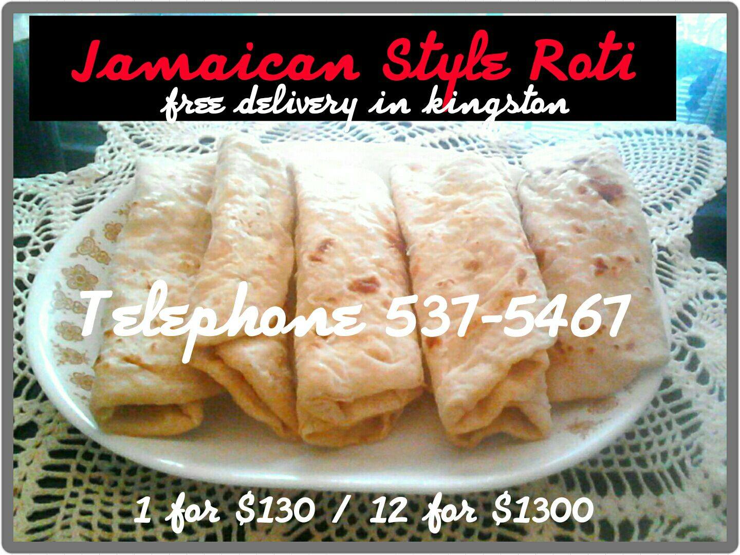 Jamaican Style Roti | Kingston